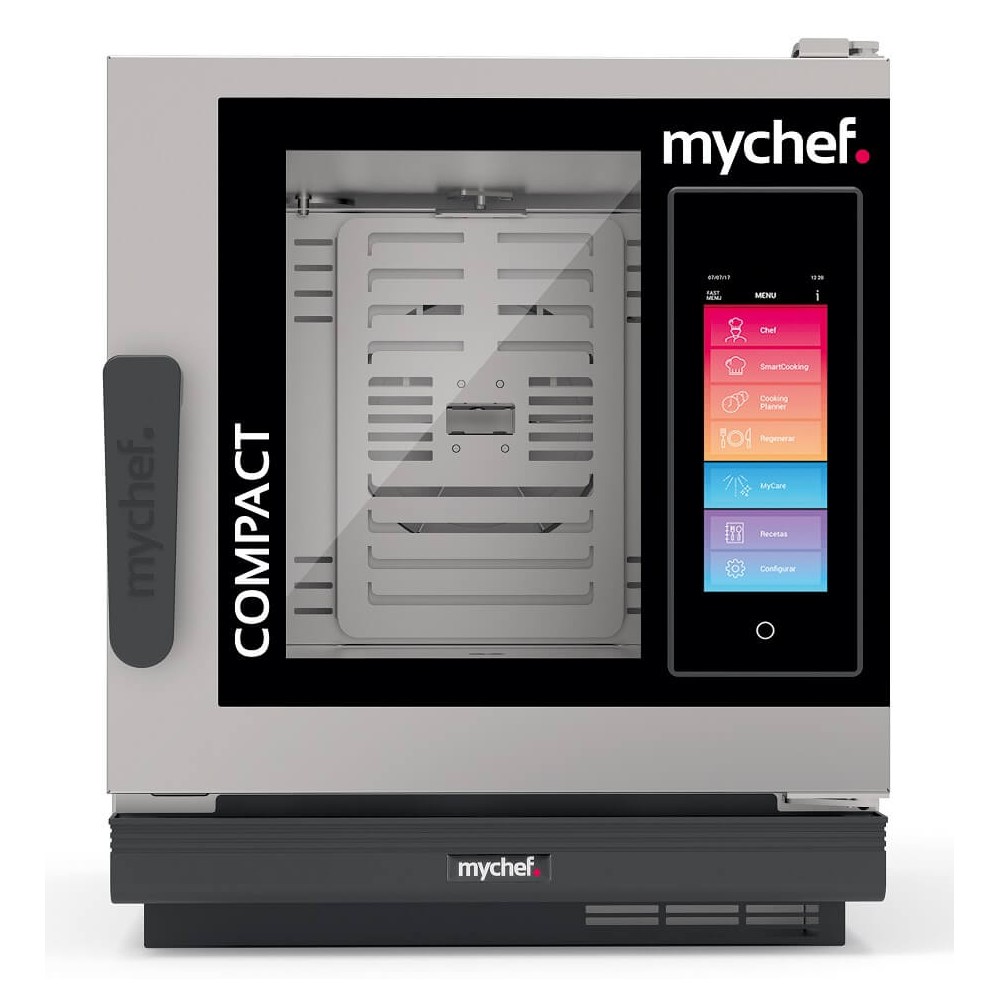 Piec konwekcyjno-parowy elektryczny, automatyczny system myjący, 6xGN1/1, 7,3 kW, 400 V, Mychef iCook Compact 061E TSC, System T