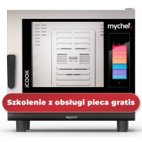 Piec konwekcyjno-parowy elektryczny, automatyczny system myjący, 6xGN1/1, 9,3 kW, 400 V, Mychef, System TSC - najwyższa stabilno