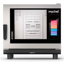 Piec konwekcyjno-parowy elektryczny, automatyczny system myjący, 6xGN2/1, 18,6 kW, 400 V, Mychef, System TSC - najwyższa stabiln
