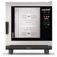 Piec konwekcyjno-parowy elektryczny, piekarniczo-cukierniczy, automatyczny system myjący, 6x600x400, 12,6 kW, 400 V, Mychef, Sys