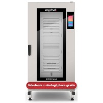 Piec konwekcyjno-parowy elektryczny, z wózkiem, automatyczny system myjący, 20xGN2/1, 65,7 kW, 400 V, Mychef, System TSC - najwy