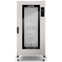 Piec konwekcyjno-parowy elektryczny, z wózkiem, piekarniczo-cukierniczy, automatyczny system myjący, 16x600x400, 34,7 kW, 400 V,