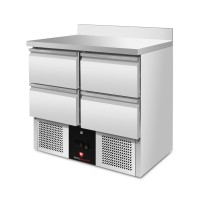 Stół chłodniczy 4-szufladowy, 240 l, agregat dolny, 900x700x962 mm, Resto Quality RQS901 4D