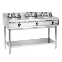 Kuchenka gazowa wok, 3 palniki 1500x600x960 Bartscher 1053103