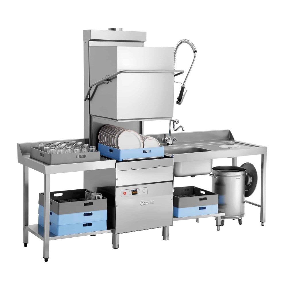 Zmywarka kapturowa przelotowa DS 2501eco 720x805x2115 Bartscher 109251