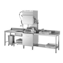 Zmywarka kapturowa przelotowa DS 1003 725x955x1535 Bartscher 109343
