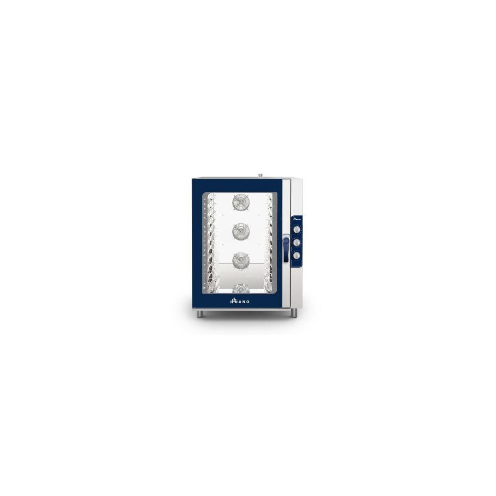 Piec konwekcyjno - parowy Nano Scroll 10 x GN 2/1 lub 20 GN 1/1 sterowany manualnie Wariant podstawowy, Hendi 219065