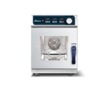 Piec konwekcyjno-parowy Grafen Compact 6x GN2/3 – elektryczny, sterowanie elektroniczne, z sondą i systemem myjącym Wariant pods