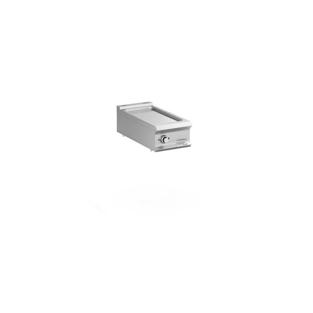 Płyta grillowa elektryczna gładka chromowana pojedyncza nastawna linia Domina Pro 900 Wariant podstawowy, MBM FTBE94TLC