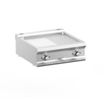 Płyta grillowa elektryczna podwójna nastawna 1/2 gładka + 1/2 ryflowana, linia DominaPro 700 Wariant podstawowy, MBM FTBE77TLRC