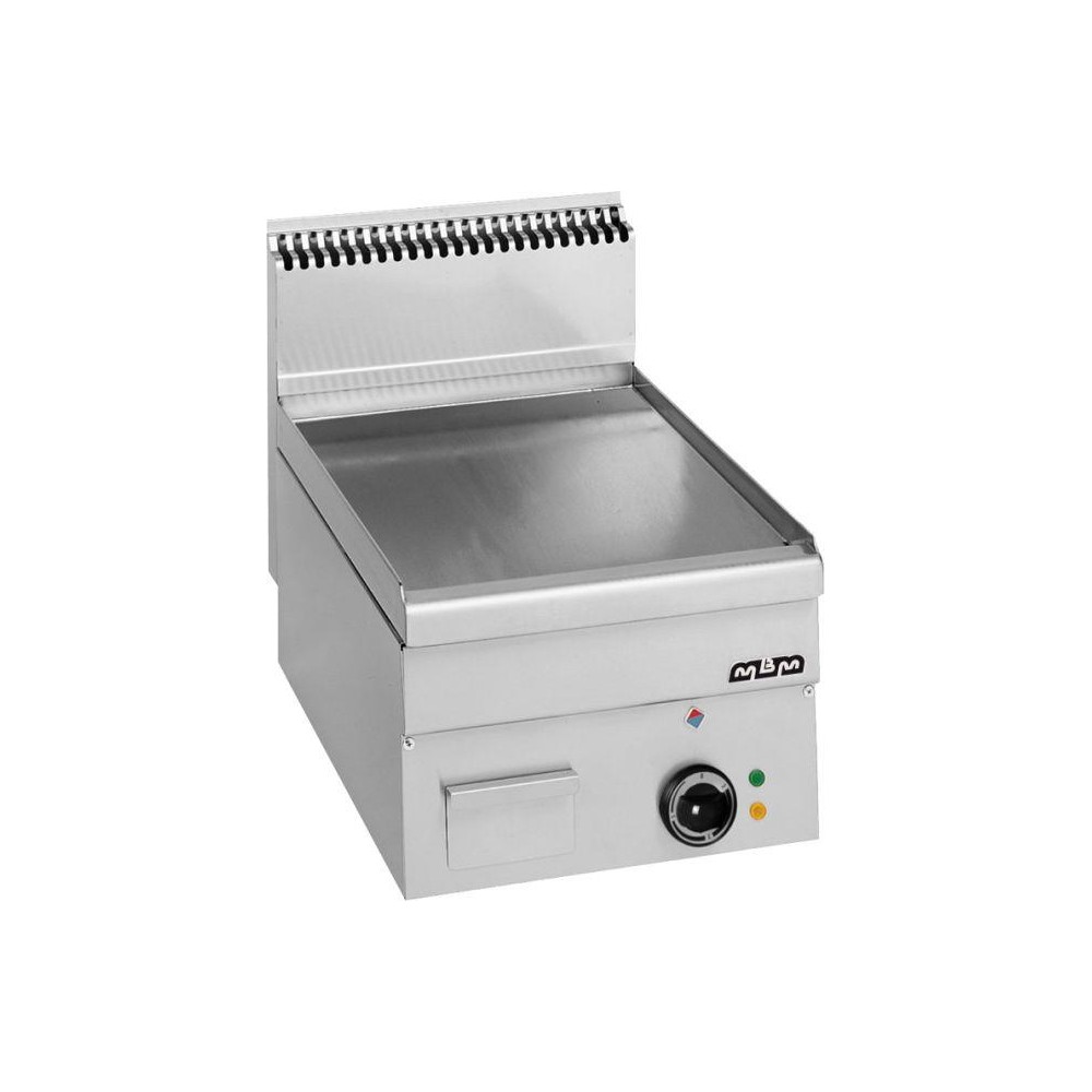 Płyta grillowa elektryczna, stołowa 400x600 - gładka, Minima 600 Wariant podstawowy, MBM EFT46L