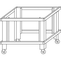 Podstawa na kołach do pieca S50 H=600mm Wariant podstawowy, Moretti Forni MFS50S60