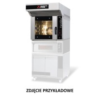 Zestaw piekarniczo-cukierniczy: F50E + Ideck ID60.60M + podstawa z komorą rozrostu nawilżaną H=600mm Wariant podstawowy, Moretti