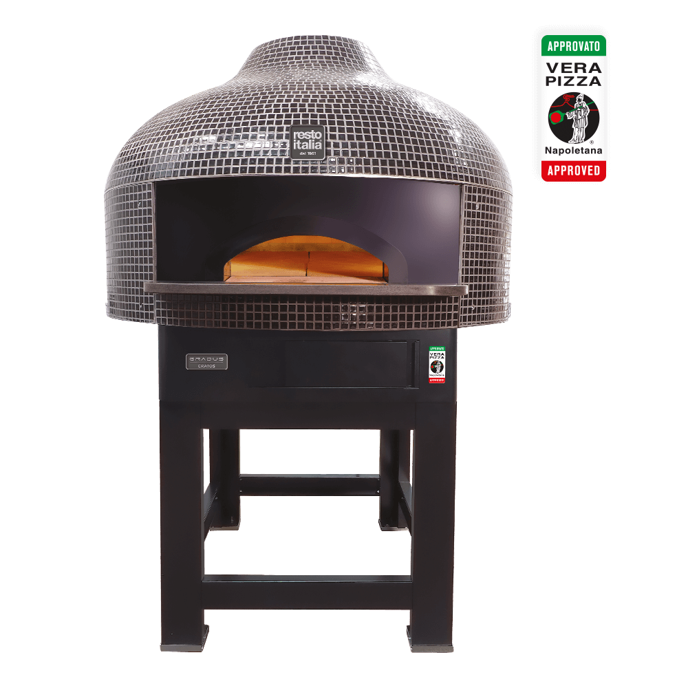 Piec elektryczny do pizzy, kopułowy w wersji mozaikowej - Resto Italia CRATOS IN MOSAICO