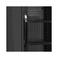 Czarna chłodziarka na butelki, Tefcold CEV435 BLACK