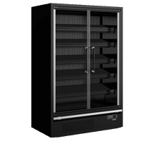 Supermarketowy regał chłodniczy, Tefcold Galaxy+ GP14FGD Black