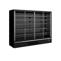 Supermarketowy regał chłodniczy, Tefcold Galaxy+ GP26FGD Black
