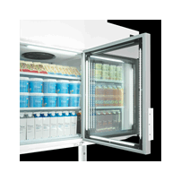 Ścienna zamrażarka supermarketowa, Tefcold MTF185