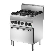 Kuchnia gazowa 650, szerokość 700 4 palnikowa PEl 700x650x870 Bartscher 1151143
