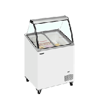 Zamrażarka na lody gałkowe, Tefcold IC201SCE+SO