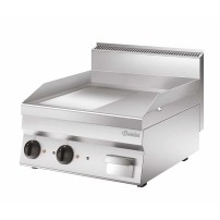 Płyta grillowa 650 szerokość 600 1/2 gładka + 1/2 ryflowana 600x650x295 Bartscher 115120