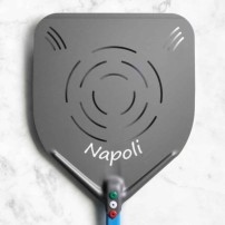 Łopata do pizzy neapolitańskiej, prostokątna 33cm, długość rączki 120cm Gimetal Napoli ANE-32RF/120