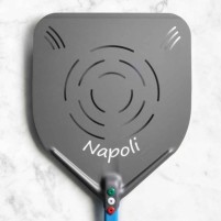 Łopata do pizzy neapolitańskiej, prostokątna 41cm, długość rączki 150cm Gimetal Napoli ANE-41RF/150