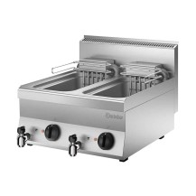 Frytownica 650, szerokość 600, 2x10L 600x650x295 Bartscher 115205