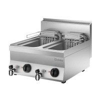 Frytownica 650, szerokość 600, 2x10L 600x650x295 Bartscher 115205