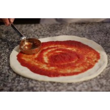 Łyżka do sosu do pizzy 90gr, długość 27cm Gimetal AC-MS90GR