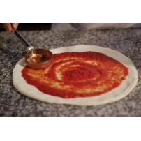 Łyżka do sosu do pizzy 90gr, długość 27cm Gimetal AC-MS90GR