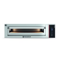 Piec do pizzy 1 komorowy szeroki, elektryczny, sterowanie cyfrowe, pojemność 1 x 6 x 34 cm, 1480x1030x400, Pizza Group Pyralis P