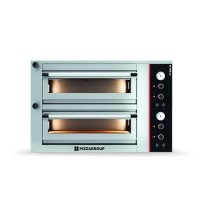 Piec do pizzy 2 komorowy, elektryczny, pojemność 2 x 4 x 34 cm sterowanie manualne, 1130x1030x720, Pizza Group Pyralis PY M8