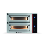 Piec do pizzy 2 komorowy, elektryczny, pojemność 2 x 4 x 34 cm, sterowanie cyfrowe, 1130x1030x720, Pizza Group Pyralis PY D8