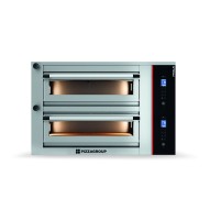 Piec do pizzy 2 komorowy, elektryczny, sterowanie cyfrowe, pojemność 2 x 6 x 34 cm, 1130x1380x720, Pizza Group Pyralis PY D12