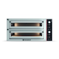 Piec do pizzy 2 komorowy, elektryczny, sterowanie manualne, pojemność 2 x 9 x 34 cm, 1480x1380x720, Pizza Group Pyralis PY M18