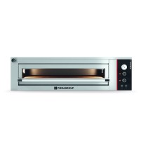 Piec do pizzy 1 komorowy szeroki, elektryczny, sterowanie manualne, pojemność 1 x 6 x 34 cm, 1480x1010x510, Pizza Group Pyralis 