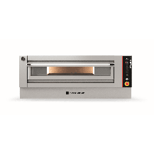 Piec do pizzy z obrotowym szamotem, elektryczny, 7 x 33 / 6 x 34 / 3 x 45, sterowanie cyfrowe, 1430x1360x550, Pizza Group PYRALI