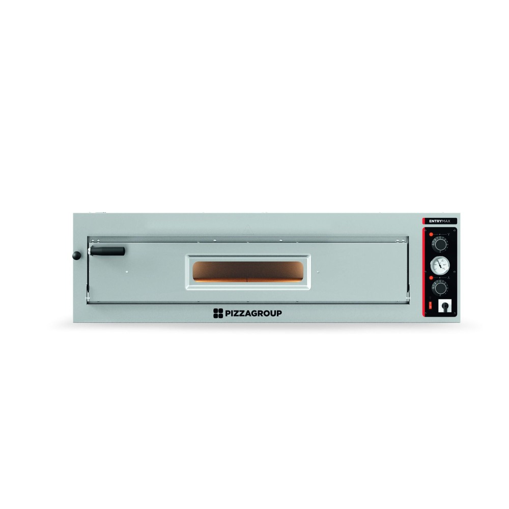 Piec do pizzy 1 komorowy szeroki, elektryczny, pojemność 1 x 6 x 34 cm, 1340x920x380, Pizza Group Entry Max 6L