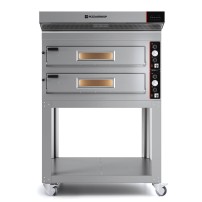 Piec do pizzy 1 komorowy, elektryczny, pojemność 1 x 9 x 34 cm, 1340x1270x380, Pizza Group Entry Max 9