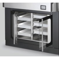 Piec do pizzy neapolitańskiej na 6 pizz o średnicy 35 cm, podstawa garownicza, 515 stopni C, Biscotto Di Sorrento, 1180x1725x182