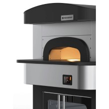 Piec do pizzy neapolitańskiej na 6 pizz o średnicy 35 cm, podstawa garownicza, 515 stopni C, Biscotto Di Sorrento, 1180x1725x182