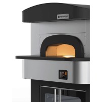 Piec do pizzy neapolitańskiej na 6 pizz o średnicy 35 cm, podstawa garownicza, 515 stopni C, Biscotto Di Sorrento, 1180x1725x182