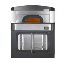 Piec do pizzy neapolitańskiej na 6 pizz o średnicy 35 cm, podstawa garownicza, 515 stopni C, Biscotto Di Sorrento, 1180x1725x182