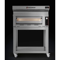 Piec do pizzy 1 komorowy, gazowy, pojemność 1 x 6 x 34 cm, 1130x1500x470, Pizza Group Flame FL 6