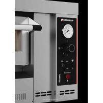 Piec do pizzy 1 komorowy szeroki, gazowy, pojemność 1 x 6 x 34 cm, 1480x1100x470, Pizza Group Flame FL 6 L