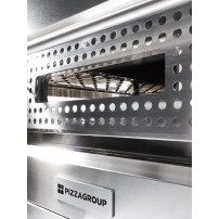Tunelowy piec do pizzy, gazowy, szerokość taśmy 40cm, 1340x1100x480, Pizza Group TNV-40 G