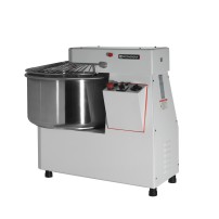 Mikser spiralny, 2 biegowy ze stałą dzieżą o pojemności 42L, 38kg ciasta, 92-139 obrotów, 470x850x720, Pizza Group IF42 2V