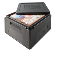 Pojemnik termoizolacyjny do pizzy, czarny, V 27 Stalgast 057231