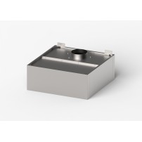 Okap skrzyniowy, skręcany, Gredil, 1010x1000x400 mm Stalgast 619010